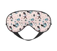 Xiso Ver Nutcracker and Mouse King Sleep Mask Adjustable Double -Sided Eye Mask Soft Sleeping Eye Covers for Sleeping Perfect Shading Reduce Eye Edema