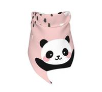 Xiso Ver Panda Flying in The Sky Between Clouds and Star Dog Bandana -1 Pack Premium Durable Triangle Scarf Washable Make Your Pooch Stand Out Dog Bandana Boy Birthday Suitable for Neutral Large Dogs