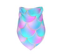 Xiso Ver Purple Dragon Scales Dog Bandana -1 Pack Premium Durable Triangle Scarf Washable Make Your Pooch Stand Out Dog Bandana Boy Birthday Suitable for Neutral Large Dogs