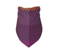 Xiso Ver Purple Yellow Buffalo Plaid Dog Bandana -1 Pack Premium Durable Triangle Scarf Washable Make Your Pooch Stand Out Dog Bandana Boy Birthday Suitable for Neutral Large Dogs