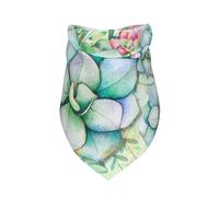 Xiso Ver Succulent Dog Bandana -1 Pack Premium Durable Triangle Scarf Washable Make Your Pooch Stand Out Dog Bandana Boy Birthday Suitable for Neutral Large Dogs