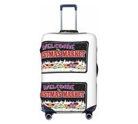 Xiso Ver What if This is All Real Luggage Cover Washable Elasticated Luggage Covers for Suitcase tsa Approved Stylish Dust and Scratch Resistant Luggage Case Protector for Kids and Adults -, Welcome