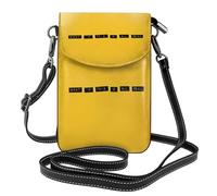 Xiso Ver What if This is All Real Print Small Crossbody Bags for Women Leather Cell Phone Purses Mini Leather Shoulder Handbag Adjustable Strap