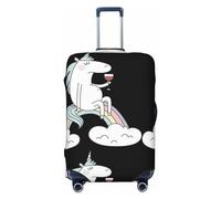 Xiso Ver You Can't Retire From Being Great Luggage Cover Washable Elasticated Luggage Covers for Suitcase tsa Approved Stylish Dust and Scratch Resistant Luggage Case Protector for Kids and Adults