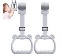 Xistuoz Baby Standing Support | Baby Crib Pull Rings - Training Tool with Handle Grip Cot Accessories for Walking Practice Yard Play Daycare