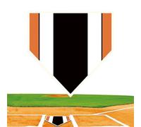 Xistuoz Baseball Training Home Plate | Baseball Home Plate for Pitching Training | Weatherproof Softball Field Bases Fun Accessories for Batters Beginners Coaches Pitchers