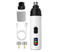 Xistuoz Electric Cat Nail Grinder - Puppy Claw Grinder | Super Quiet Pet Claw Grooming Tool for Kittens, Puppy Toenail Grinding Trimmer