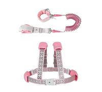 Xistuoz Kid Harness with Leash - Walking Wristband Rope - Reflective Harness Adjustable Anti-Lost Wrist Link with Lock for Outdoor Travel Girls Boys Toddler Walks Hiking