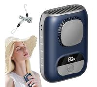 Xistuoz Neck Fan,Battery Powered Personal Fan Rechargeable | Wearable Gadgets Tool Cooling Low Noise for Women Men Indoor Outdoor Work Travel Camping Construction Sites Kitchen Home