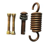 Xistuoz Porch Swing Spring,Hammock Chair Spring - Strong Load-Bearing Stainless Steel Hook for Setup Ceiling Patio Chair Boxing Bag Hardware Gym