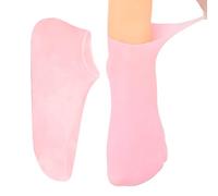 Xistuoz Women's Moisturizing Foot Socks - Breathable Skin-Friendly Soft Foot Socks - U-Shape Cover Spa Care for Family Friends Colleagues Cracked Heels