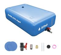 XITAO 63Gal Large Capacity Water Storage Bladder Containers w/Water Level Indicator Portable Foldable Emergency Water Tank Bag for RVs, Drought Resistance, Fire Prevention, Agricultural Irrigation