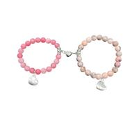 XITEA 2Pcs Stylish Bracelet Set Love Distance Matching Bracelet Show Your Love and Intimacy Suitable for Various Occasion
