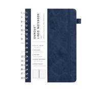 XITEA A 5 Stationery Notebooks With Elastic Band Travel Notebook Spirals Notebook Journal Business Notepads