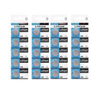 XITEA Button Batteries 150mAh 3V Cell Battery for Electronic Remote Control Devices Cell Battery