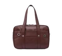 XITEA Chic School Bag With Handbag JK Uniform Style Suitable For Students Who Love Japanese Fashion Japanese Students Bag, Red Brown