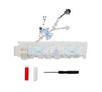 XITEA Easy To Use Keyboard Strap Featuring Lace Fabric Pattern Provides Styles And Comfort For Every User Effortless Carrying Keycaps Black White