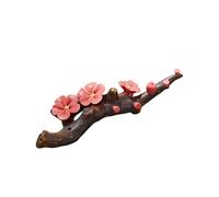 XITEA Flower Ceramic Pen Rest Decoration Calligraphy Paperweight Calligraphy Brush Holder For Antithetical Couplet Writing Porcelain Brush Rest
