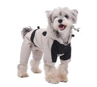 XITEA Four-legged windproof all-weather warm down outerwear for dogs, easy to put on and take off for small/large pets. Dog jackets