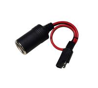 XITEA High Compatibility Car Charging Socket Cable for Outdoor and Camping Equipment Outdoor Power Supply Cable SAE to Cigarettes Adapter