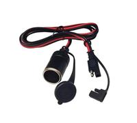 XITEA High Compatibility Car Charging Socket Cable for Outdoor and Camping Equipment Outdoor Power Supply Cable SAE to Cigarettes Adapter