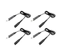XITEA Pack of 2 Braided USB Charging Cable for Electric Shavers. Fast 1 2 m Long Cable with Reinforced Ends Travel-friendly Wire
