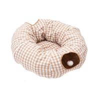 XITEA Portable Cosy Washable Cave Bed with Insulated Lining for Heated Cave Bed for Kittens