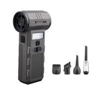 XITEA Powerful Handheld Air Polisher 45m/s Rate Modifiable Ventilation Constructed in LED Light for Computer Factors Car Occurrences Keyset Maintenance Modifiable Fast Computer Keyset Cleaner Blower