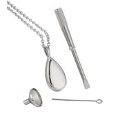 XITEA Stylish Essential Oil Locket Necklace Sturdy Stainless Steel Perfumes Holders Portable Jewelry Accessory Daily Use