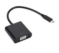 XITEA Type C To VGA Adapter Cable 15 Pin D Sub Female To Female Connector Cord Wire For Laptop PC Monitors Projector For Laptop Computer Projector