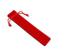 XITEA Velvets Pen Pouches Bags Drawstring Pouches Sleeve Holders Single Sleeve Pencil Bag for School Office Business Stationery Organizer