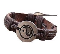xitoio Fashion Tai Chi Ying Yang Bracelet - Unisex Chinese Metaphysics Bangle, Durable Practical Jewelry for Men & Women