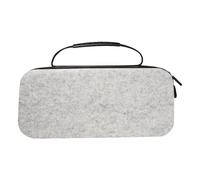 xitoio for Rog Ally Handheld Storage Bag Eva Portable Game Accessorie Hard Console Console E7q6 Protective (Light Gray, Felt Style)
