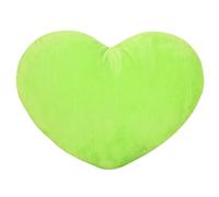 xitoio Heart Shaped Pillow, Valentine's Soft Throw Cushion Pink Red Heart Pillows for Home Sofa Decoration, Perfect Valentine's Gift (Light Green)