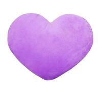 xitoio Heart Shaped Pillow, Valentine's Soft Throw Cushion Pink Red Heart Pillows for Home Sofa Decoration, Perfect Valentine's Gift (Purple)