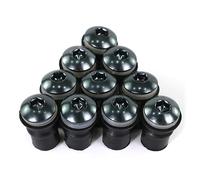 Xitomer 10 Sets M5x16 Alloy Windscreen Bolts, Fit for YZF-R125 VFR800 CBR600RR R6 R3 MT-03 MT-07 MT-09 MT-125 S1000RR TIGER Z1000SX GSXR600, Wellnut Bolt Kit (Titanium)