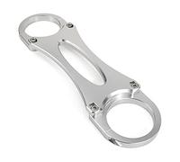 Xitomer 49mm Aftermarket Fork Brace, Fit for Dyna Wide Glide FXDWG/FXDWG ANV 105 49mm 2006-2017 / Dyna Fat Bob FXDF 49mm 2008-2017 / Dyna CVO Fat Bob FXDFSE2 09-10, Motorcycle Fork Stabilizer