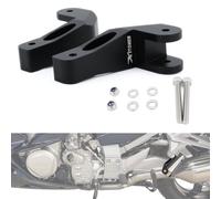 Xitomer Footpeg Lowering Mounts Compatible with FJR1300 2001-2025 Passenger Peg Lowering Brackets Motorcycle Foot peg and Control Lowering Kit