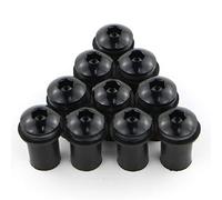 Xitomer M5x16 Alloy Windscreen Bolts Wellnut Bolt Kit, Windshield Bolts,Works on OEM or Aftermarket Windshields (Black)