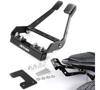 Xitomer Scrape Bar Compatible with FZ-07 MT-07 2014-2025 FZ07 MT07 Stunt Riding Motorcycle Wheelie Scraper Guards Street Stunting, Tail Bar with Subcage Rear Rack Stunt Parts