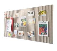 XIUCAI Color Self-Adhesive Felt Pin Board, Modern Aesthetic Home Decor Wall Display Board, for Office Workplace Classroom Kids Room, with Push Pins,Light Coffee,80 * 120cm
