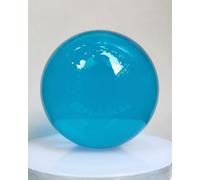 XIUCAI Feng Shui Crystal Ball, Purifies Energy, Boosts Power, Wealth & Luck, Perfect for Yoga, Meditation, Photography & Fortune Telling Decor,Sky Blue,110mm
