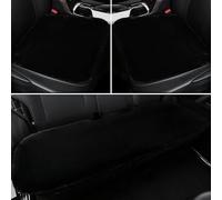 XIUDAM Plush Car Front Seat Cushion Seat Covers for BYD/Song/Plus/DMi EV/Seal U 2023 2024, Winter Soft and Warm Front Back Seat Pad Protector Mat Car Interior Accessories,A/Black