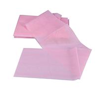 Xiuganpo 10 Pcs Disposable Bed Sheets for Massage Beauty Cover Soft Non-Woven Fabric 180x80cm (Pink)