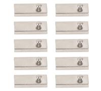 Xiuganpo 10 Pcs Magnetic Seam Guide for Sewing Machines, Stainless Steel