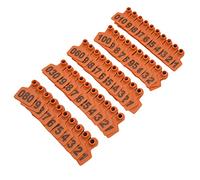 Xiuganpo 100 Pcs TPU Ear Tags with Numbers 001-100, Livestock ID Tags