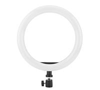 Xiuganpo 10in Ring Light with Adjustable Cold and Warm Light for Streaming and Selfies, Lightweight ABS Material, USB Compatible, Perfect for Makeup