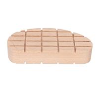 Xiuganpo 10Pcs Wooden Horse Hoof Pad, Breathable Cow Hoof Triming Pads, Unique and Strong Wooden Hoof Pads for Hoof Recovery and Promotion of Hoof Health (4.3 X 2.0 X 0.8in)