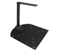 Xiuganpo 12MP HD Portable Document Camera with LED Fill Light for Office Teaching, 90 Degree Foldable Design, Aluminum Alloy Material