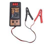 Xiuganpo 12V 24V Battery Load Tester with Real-Time Digital Display, Auto Relay Analyzer for Family Cars, Alligator Clip Protection for Safe Testing